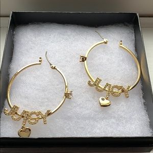 Juicy Couture Hoop Earrings